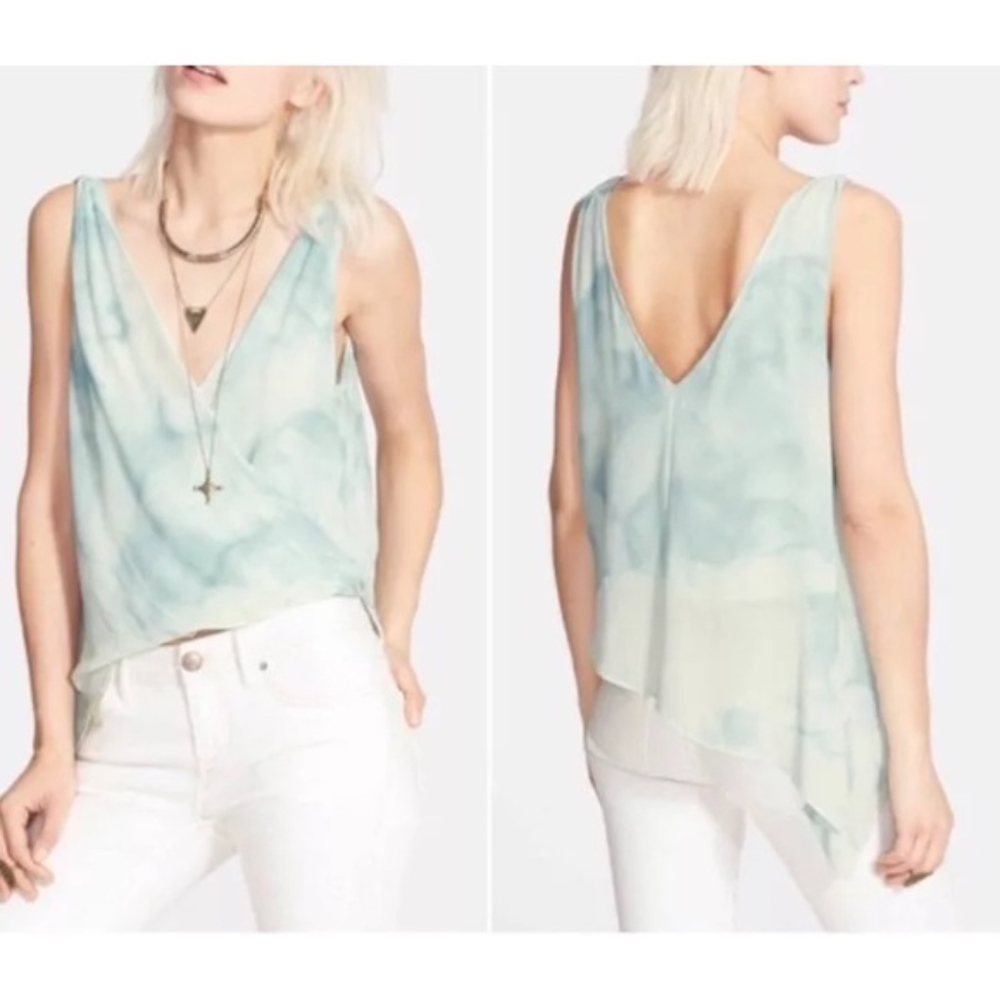 Free People To The Sea Wrap Top
